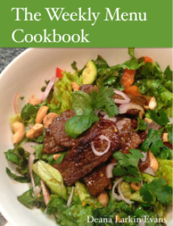 The Weekly Menu Cookbook Cover