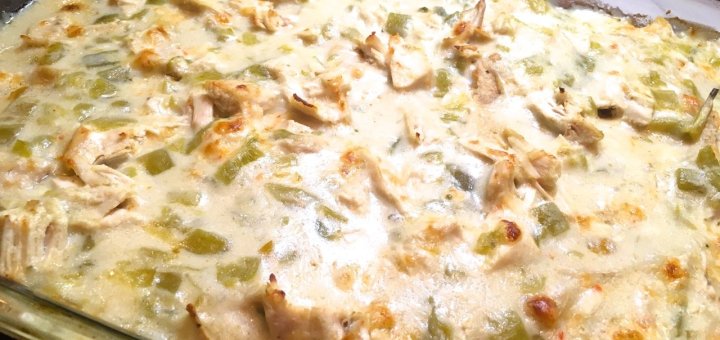 Hatch Chile Pepper Casserole